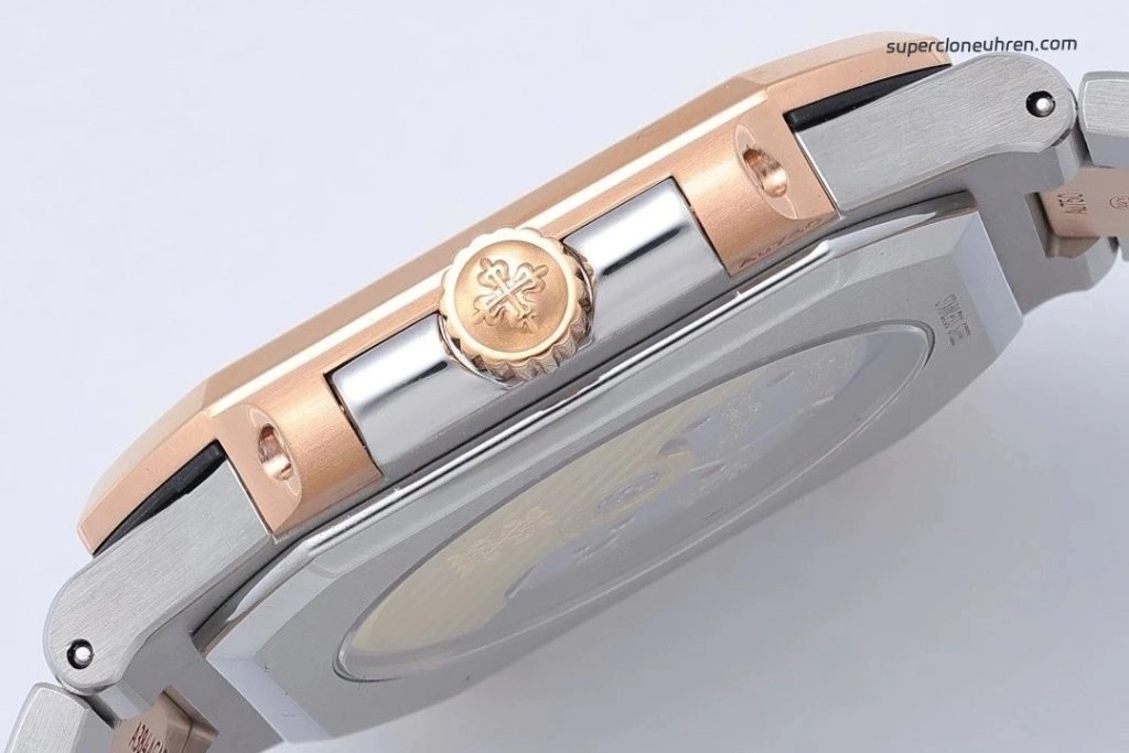Super Clone Patek Philippe Cubitus 5821/1AR-001 Bicolor Edelstahl-Roségold 45mm