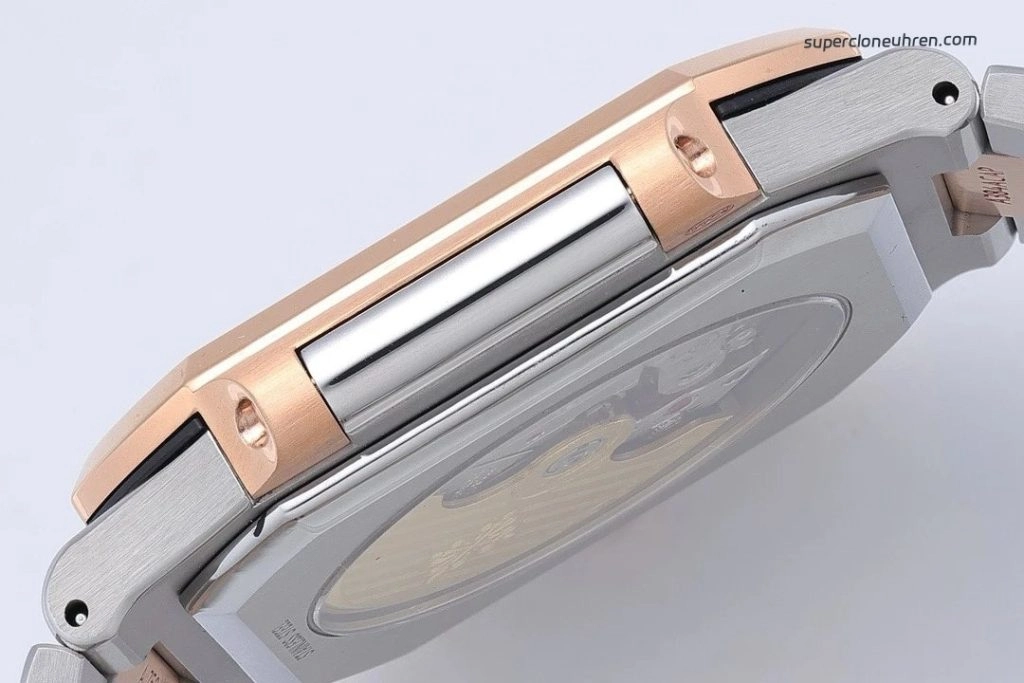 Super Clone Patek Philippe Cubitus 5821/1AR-001 Bicolor Edelstahl-Roségold 45mm