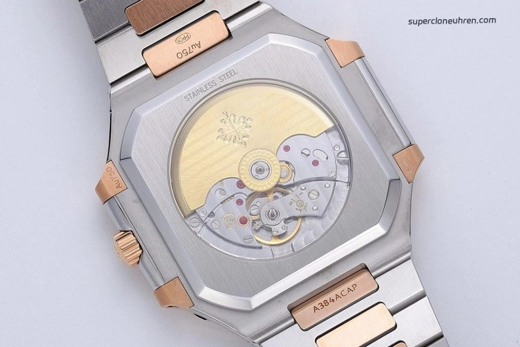 Super Clone Patek Philippe Cubitus 5821/1AR-001 Bicolor Edelstahl-Roségold 45mm