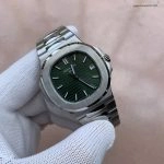 Premium Replica Uhr Patek Philippe Nautilus 5711/1A-014 mit grünem Zifferblatt aus Edelstahl 40mm