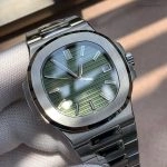 Premium Replica Uhr Patek Philippe Nautilus 5711/1A-014 mit grünem Zifferblatt aus Edelstahl 40mm