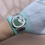 Premium Replica Uhr Patek Philippe Nautilus 5711/1A-014 mit grünem Zifferblatt aus Edelstahl 40mm