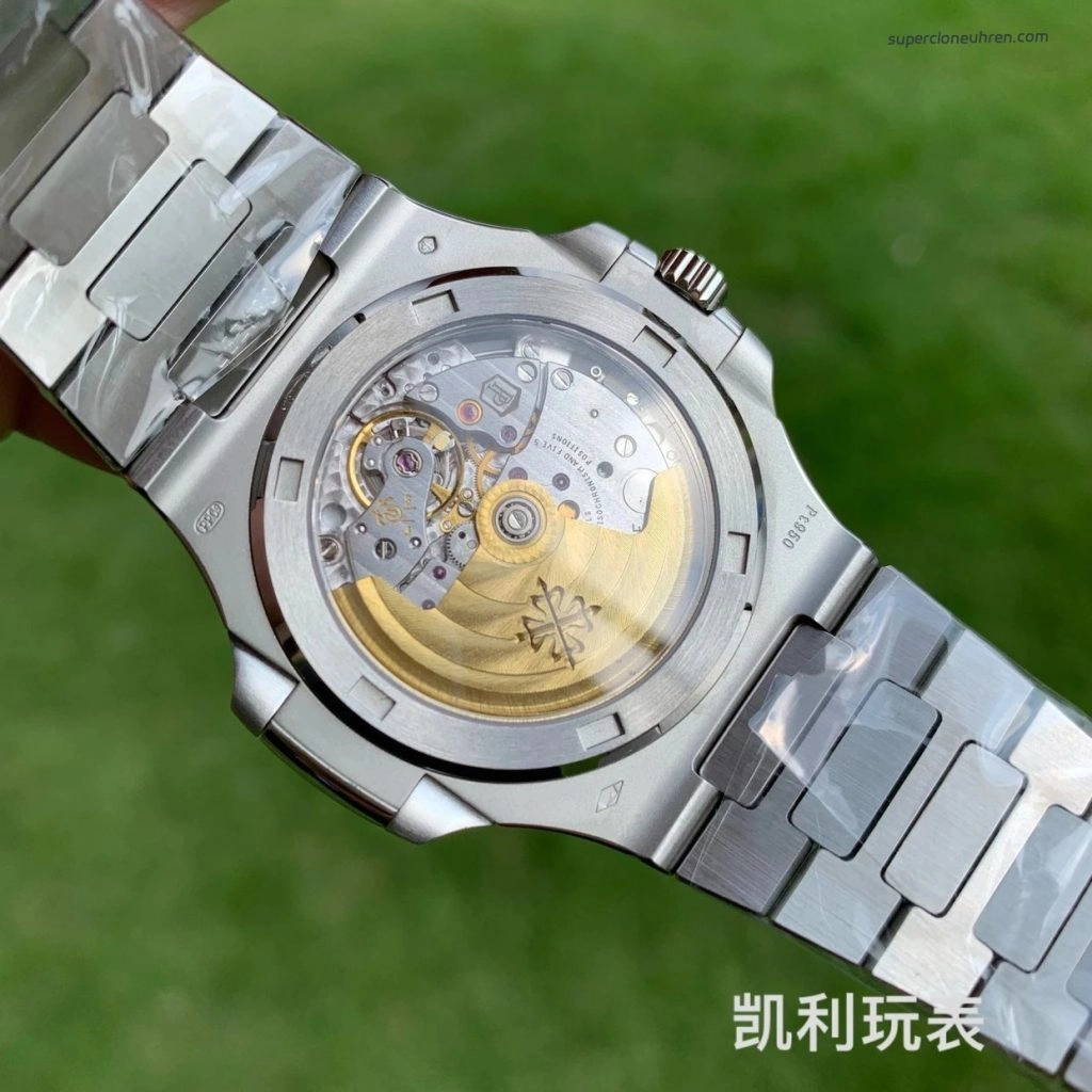 1:1 Super Clone Uhr Patek Philippe Nautilus 5711/1P diamantbesetzte Jubiläumsausführung 40mm