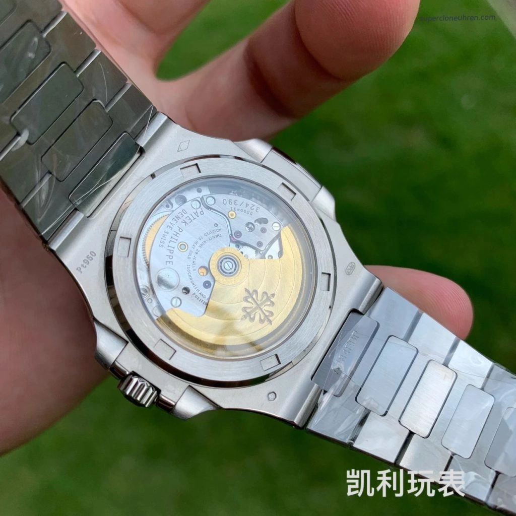 1:1 Super Clone Uhr Patek Philippe Nautilus 5711/1P diamantbesetzte Jubiläumsausführung 40mm
