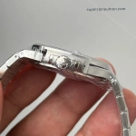 Premium Replica Uhr Patek Philippe Nautilus 7118/1200A-011 Edelstahl mit Diamantbesatz 35,2 mm