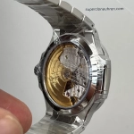 Premium Replica Uhr Patek Philippe Nautilus 7118/1200A-011 Edelstahl mit Diamantbesatz 35,2 mm