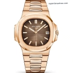Premium Replica Uhr Patek Philippe Nautilus 5711/1R-001 aus Roségold 40 mm