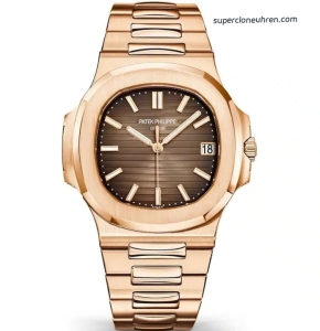 Premium Replica Uhr Patek Philippe Nautilus 5711/1R-001 aus Roségold 40 mm