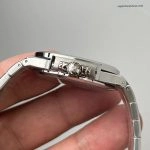 Premium Replica Uhr Patek Philippe Nautilus 7118/1A-011 Edelstahl mit grauem Zifferblatt 35,2 mm