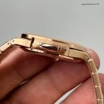 Premium Replica Uhr Patek Philippe Nautilus 7118/1200R-010 Roségold mit Diamantbesatz 35,2 mm