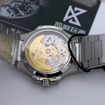 Premium Replica Uhr Patek Philippe Nautilus 7118/1A-010 mit silbernem Zifferblatt 35,2 mm