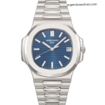 Premium Replica Uhr Patek Philippe Nautilus 5711_1P mit blauem Zifferblatt und Edelstahlband 40 mm
