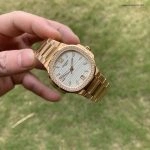Premium Replica Uhr Patek Philippe Nautilus 7118/1200R-001 Roségold mit Diamantlünette 35,2 mm