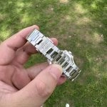 Premium Replica Uhr Patek Philippe Nautilus 7118/1A-001 mit blauem Zifferblatt und Edelstahlband 35,2 mm