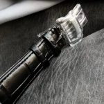 Super Clone Patek Philippe Nautilus 5711G-001 mit ultraflachem Edelstahlgehäuse und Lederarmband 40 mm