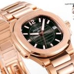 Premium Replica Uhr Patek Philippe Nautilus 7010/1R-010 Roségold mit Diamantbesatz 32mm
