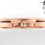 Premium Replica Uhr Patek Philippe Nautilus 7010/1R-010 Roségold mit Diamantbesatz 32mm