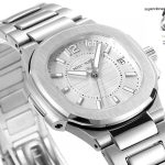 Premium Replica Uhr Patek Philippe Nautilus 7010-1g-001 aus Edelstahl mit Diamantbesatz 32mm