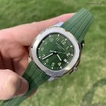 1:1 Super Clone Uhr Patek Philippe Aquanaut 5168G-010 Grünes Zifferblatt 42mm