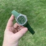 1:1 Super Clone Uhr Patek Philippe Aquanaut 5168G-010 Grünes Zifferblatt 42mm
