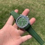1:1 Super Clone Uhr Patek Philippe Aquanaut 5168G-010 Grünes Zifferblatt 42mm
