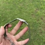 1:1 Super Clone Uhr Patek Philippe Aquanaut 5168G-010 Grünes Zifferblatt Fluorkautschuk Armband 42mm