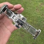 1:1 Super Clone Uhr Patek Philippe Aquanaut 5168G-010 Grünes Zifferblatt Fluorkautschuk Armband 42mm