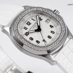 Premium Replica Uhr Patek Philippe Aquanaut 5067A-024 Edelstahl mit Diamantbesatz 35,6 mm