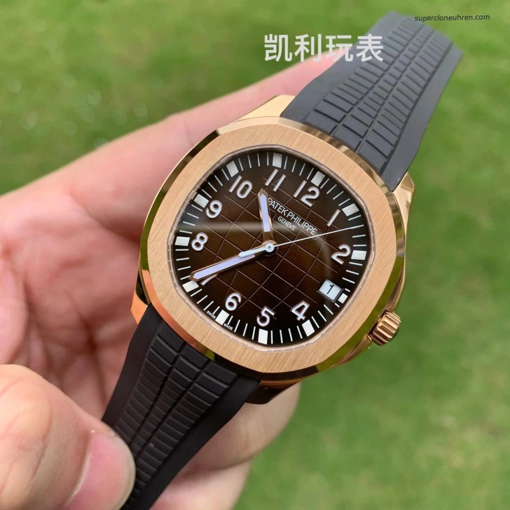 Premium Replica Uhr Patek Philippe Aquanaut 5167R-001 Roségold 40 mm