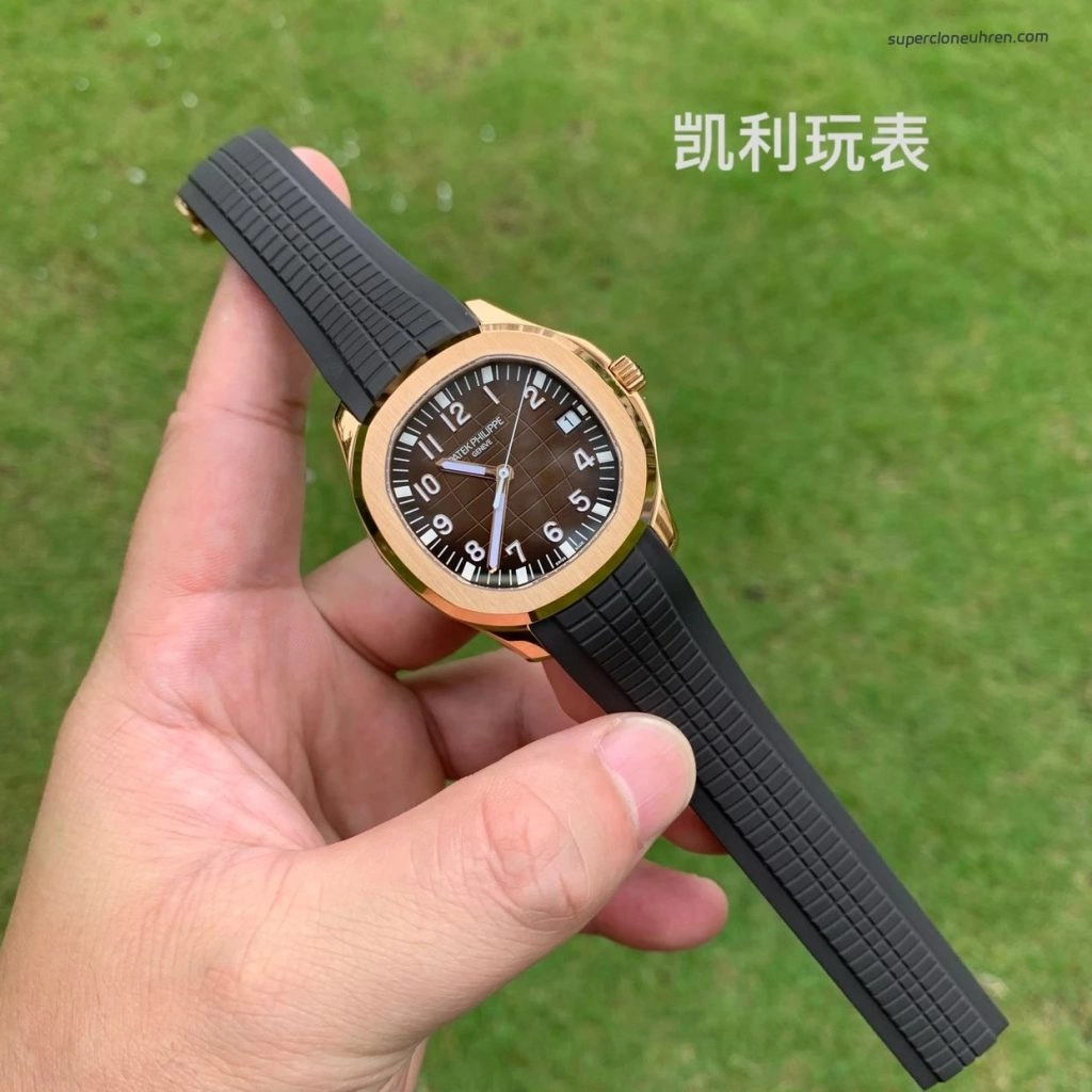 Premium Replica Uhr Patek Philippe Aquanaut 5167R-001 Roségold 40 mm