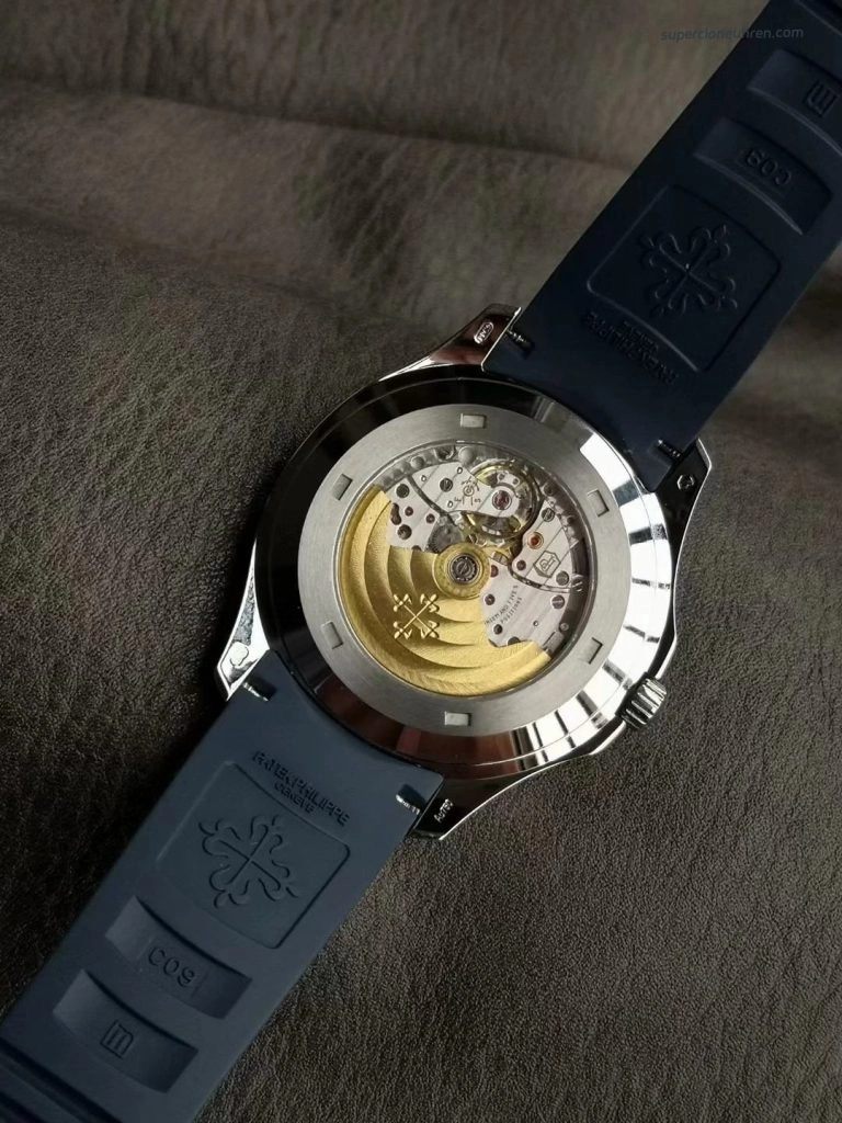 1:1 Super Clone Uhr Patek Philippe Aquanaut 5168G-001 Blaues Zifferblatt Edelstahl 42mm