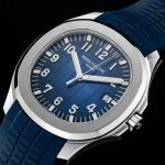 1:1 Super Clone Uhr Patek Philippe Aquanaut 5168G-001 Blaues Zifferblatt Edelstahl 42mm