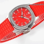 Premium Replica Uhr Patek Philippe Aquanaut 5067A-027 Edelstahl mit Diamantbesatz 35,6 mm