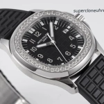 Premium Replica Uhr Patek Philippe Aquanaut 5067A-001 Edelstahl mit Diamantbesatz 35,6 mm
