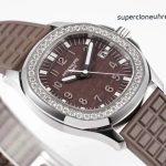 Super Clone Patek Philippe Aquanaut 5067A-023 Edelstahl mit Diamantbesatz 35,6 mm