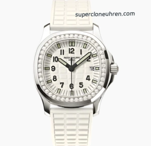 Premium Replica Uhr Patek Philippe Aquanaut 5067A-011 aus Edelstahl mit Diamantbesatz 35,6 mm