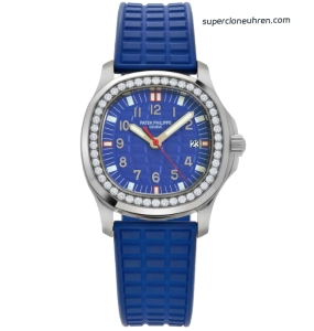 Premium Replica Uhr Patek Philippe Aquanaut 5067A-014 Edelstahl mit Diamantbesatz 35,6 mm