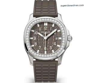 Super Clone Patek Philippe Aquanaut 5067A-023 Edelstahl mit Diamantbesatz 35,6 mm