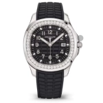 Premium Replica Uhr Patek Philippe Aquanaut 5267/200A-001 mit Diamantlünette und Kautschukband 38,8 mm