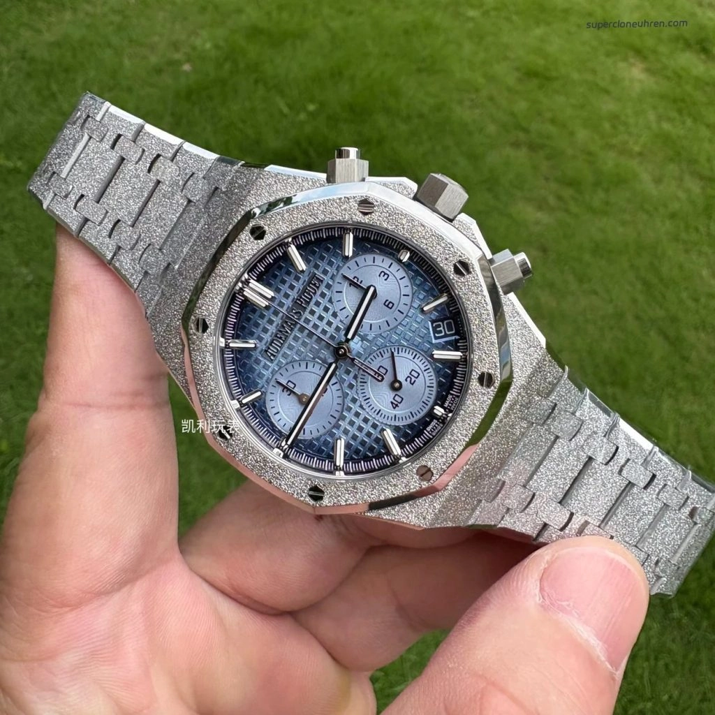 1:1 Super Clone Uhr Audemars Piguet Royal Oak 26240BC Frosted Gold Chronograph 41mm