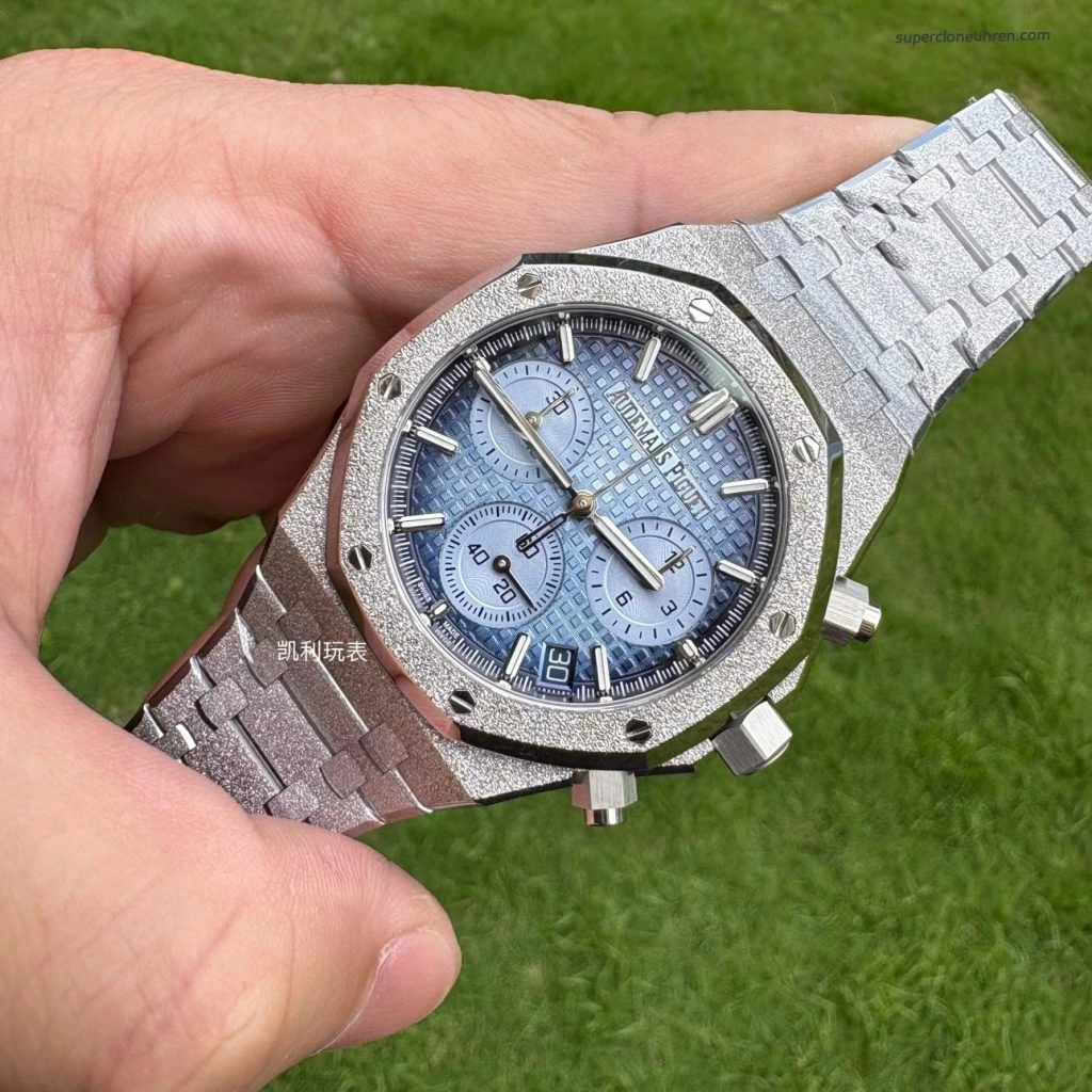 1:1 Super Clone Uhr Audemars Piguet Royal Oak 26240BC Frosted Gold Chronograph 41mm