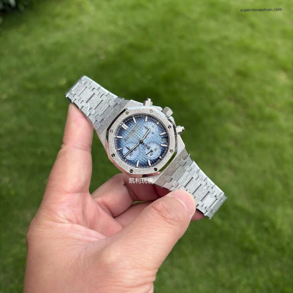 1:1 Super Clone Uhr Audemars Piguet Royal Oak 26240BC Frosted Gold Chronograph 41mm