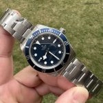 1:1 Super Clone Uhr Tudor Black Bay 58 M79030B-0001 Blaues Zifferblatt Stahlband 39mm