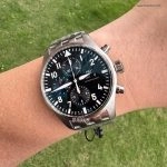 1:1 Super Clone Uhr IWC Pilot’s Watch Chronograph IW377710 Edelstahlarmband 43mm