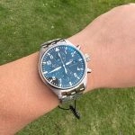 1:1 Super Clone Uhr IWC Pilot’s Watch Chronograph IW377710 Edelstahlarmband 43mm