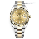 1:1 Super Clone Uhr Rolex Datejust 41 m126333-0009 Zweifarbig Gold-Stahl 41mm