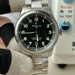 1:1 Super Clone Uhr Breitling Navitimer 8 A17315101B1A1 Schwarzes Zifferblatt Stahlband 41mm