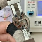 1:1 Super Clone Uhr Breitling Navitimer 8 A17315101B1A1 Schwarzes Zifferblatt Stahlband 41mm