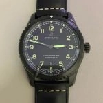 1:1 Super Clone Uhr Breitling Navitimer 8 M17314101B1X1 Schwarz PVD-Beschichtung 41mm