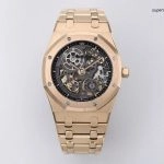1:1 Super Clone Uhr Audemars Piguet Royal Oak 16204OR.OO.1240OR.03 Roségold Skelett 39mm
